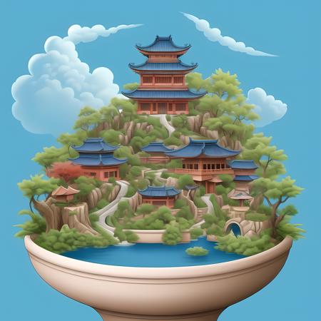 尘歌盆 Potted World