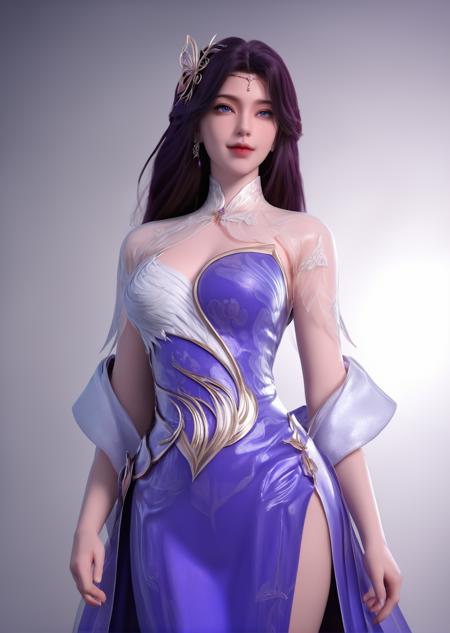 国漫_完美世界_云曦下界服装_yunxi_XL