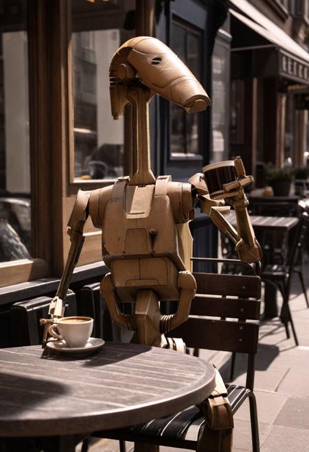 Star Wars: B1 Battle Droid FLUX/SDXL/SD1.5/PONY版本SDXL v2.0 (ID: 690051)