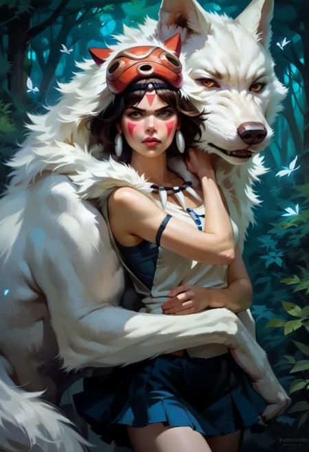 San (Princess Mononoke) - XL版本Pony v2.0 (ID: 590711)