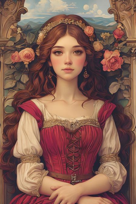 style of Evelyn De Morgan 141
