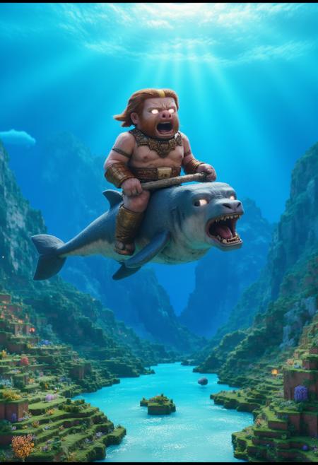 Minecraft Movie Flux Lora - by Lâm Panda