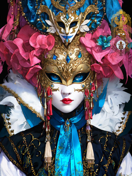 Venetian Carnival Dress Mask ?PapyLoop?