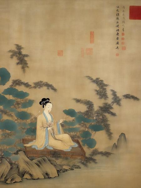 Fresh Ideas@Southern Song Dynasty landscape paintingSDXL