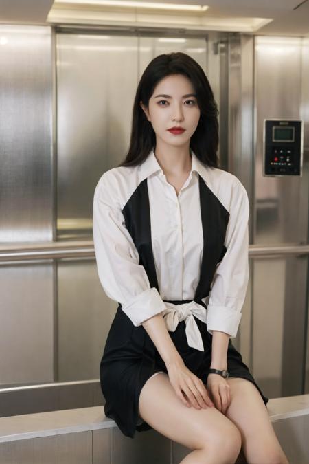 A woman looks like Zengli | 一个长得像曾黎的女人