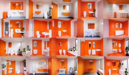 XSArchi_141Orange style interior橘风室内