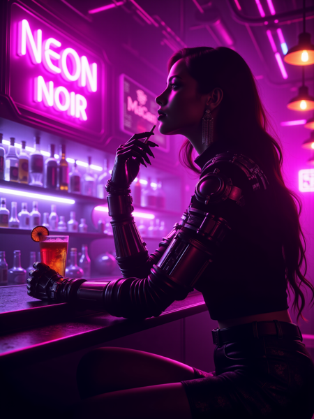 Neon Noir FLUX, SDXL & Pony