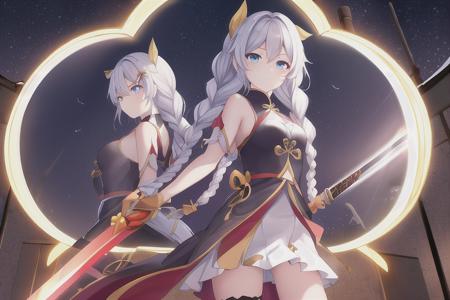 琪亚娜·卡斯兰娜-女王-崩坏3-Kiana Kaslana-キアナ·カスラナHonkai Impact 3rd