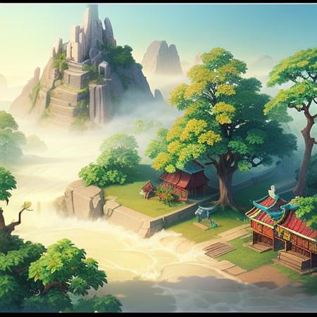 Game Icon Research Institute Lora-Scene cutting