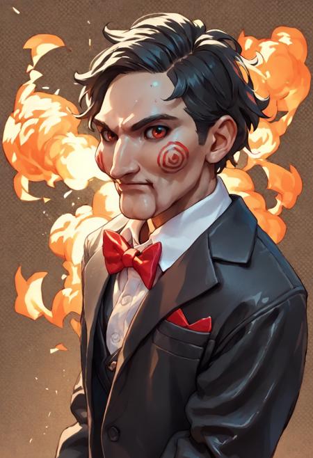 Billy the Puppet from Saw [AutismMix Lora]