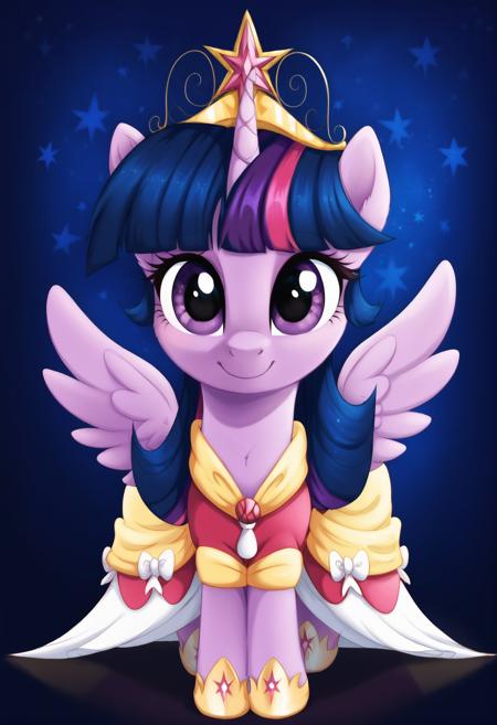 My Little Pony/MLP G4 Twilight Sparkle, clothes版本First coronation dress (ID: 1135946)