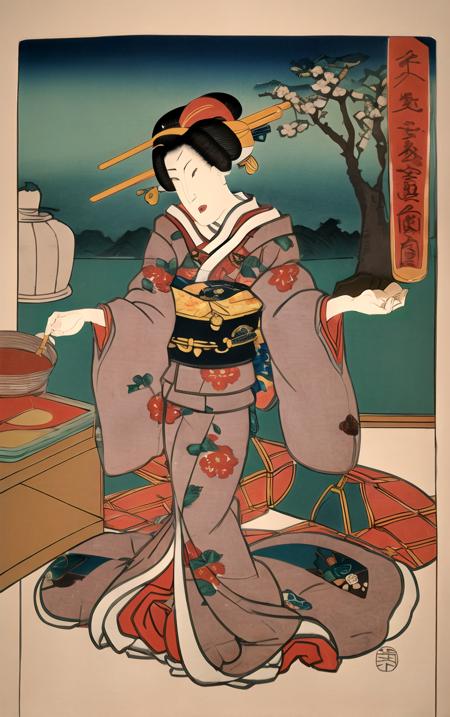 Kunisada Artstyle | LoCon | ownwaifu