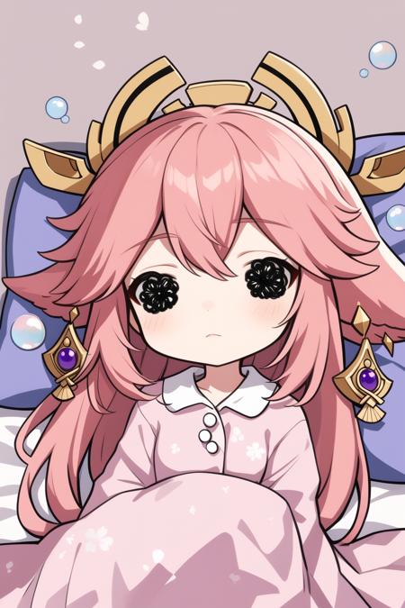 *_*,Scribble-like black eyes|A3 SDXL版 （Funny Meme：6/20）版本v1.0 (ID: 431665)