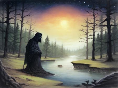 Vixon's Classic Art Styles - calavera paintings