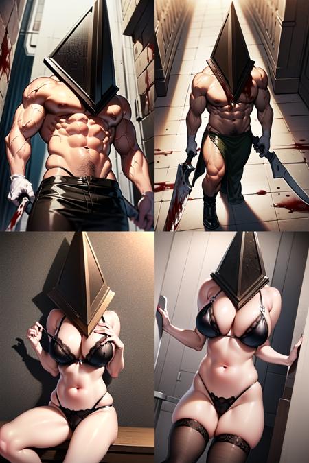 Pyramid head LoRa