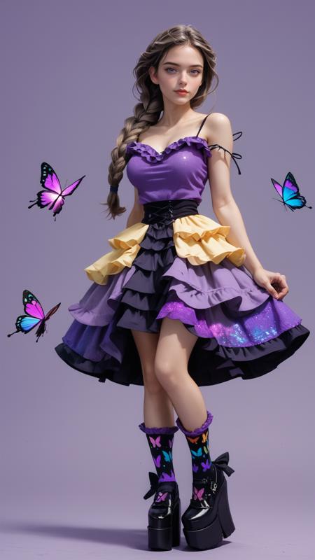 Reij's wardrobe: dress Papilio