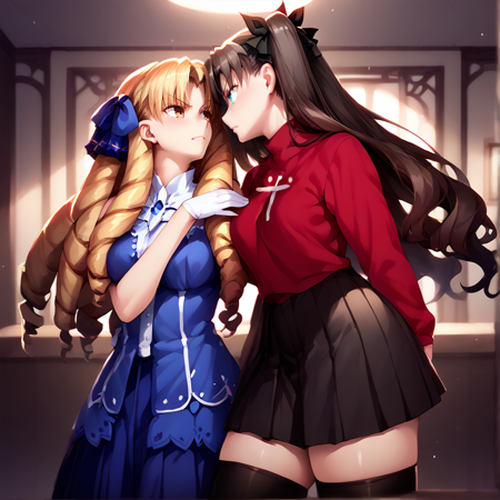 Astraea-Luviagelita edelfelt Fate Grand Order and luviagelita edelfeltXRin Tohsaka Lora (pony)