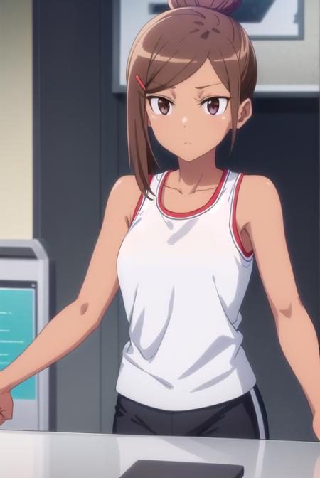 Ayaka Uehara (上原 彩也香) - How Heavy Are the Dumbbells You Lift? (ダンベル何キロ持てる？)