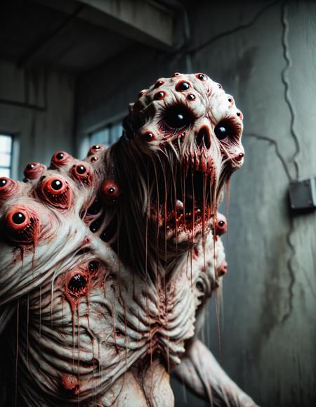 Horror/Monster Flux/SDXL/Pony版本V1 SDXL (ID: 590992)