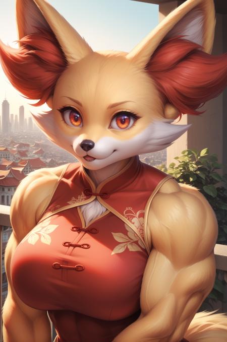Delphox-Pokemon-(All Evolutions Included)-PonyXL版本FennekinPony (ID: 1006146)