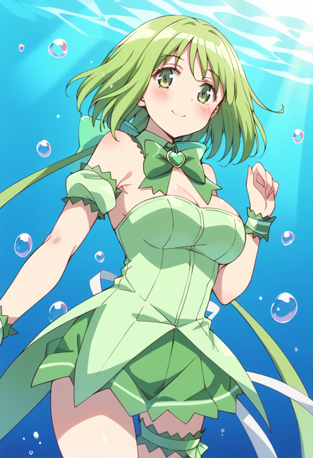 Mew Lettuce ミュウレタス / Midorikawa Lettuce 碧川れたす | Tokyo Mew Mew New 東京ミュウミュウにゅ〜♡版本v1.0 (Pony) (Pony)