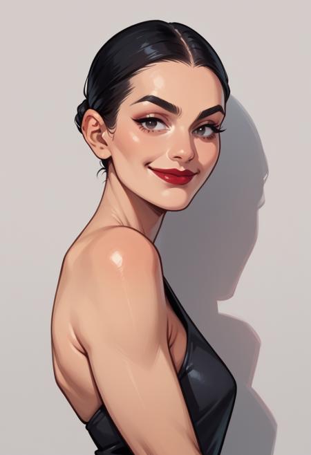Short Slicked Back | Low Bun Hairstyle PONY XL