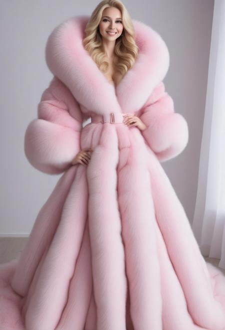 Fur Coat LoRA for SDXL