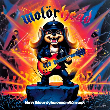 Motörhead Record Cover [SDXL]