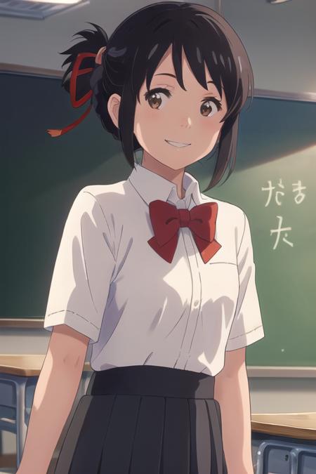 Mitsuha Miyamizu | Your name | 君の名は。版本v1.0 (SD 1.5) (SD 1.5)