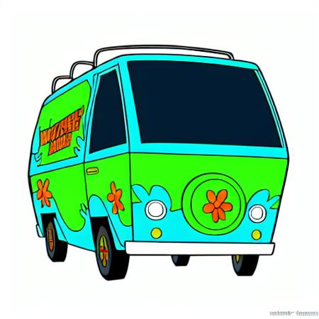 Mystery machine - Scooby doo版本Mystery machine - Scooby doo (ID: 471839)