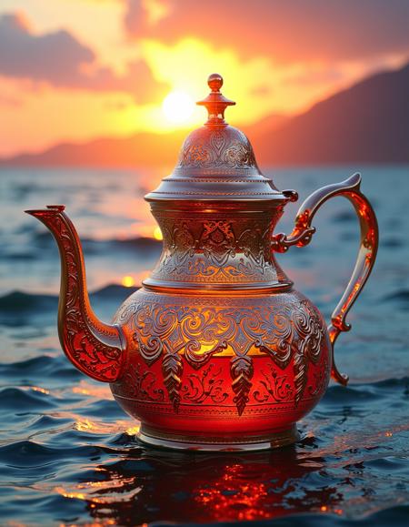 moroccan teapot Flux