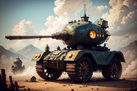 SteampunkAI [10MB] LoRA extraction
