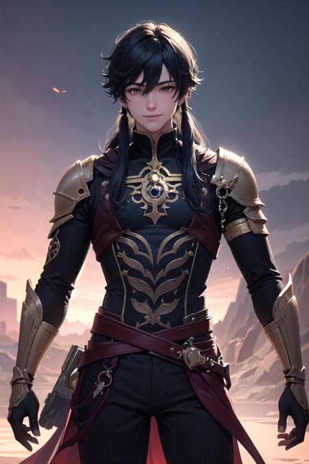 Genshin Styled Male Clothing | Conceptual Clothing LoRA