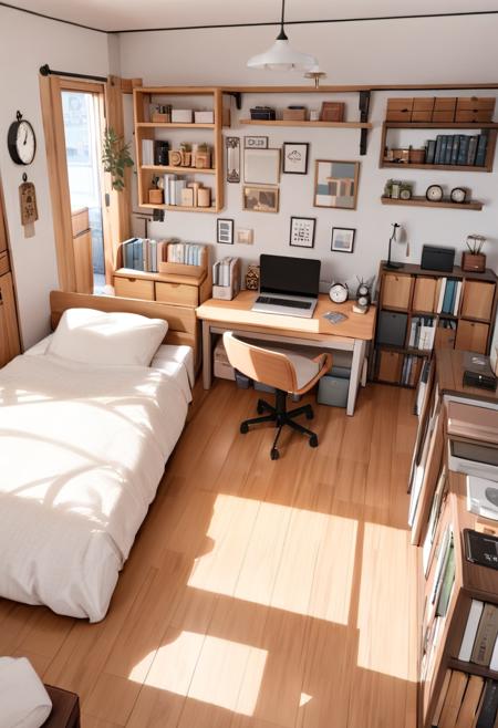 日本の住宅のおしゃれ寝室 Stylish Bedrooms in Japanese Houses SDXL