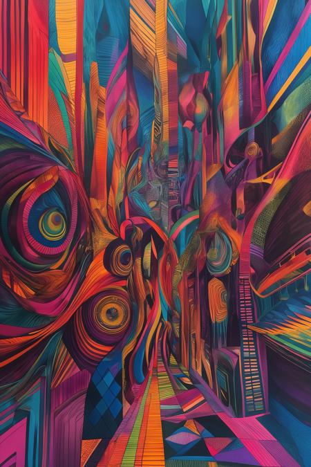 psychedelic style