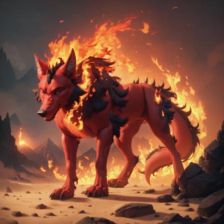 Elemental Planes-Fire Pony+SDXL
