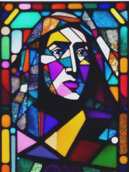 Stained Glass Portrait