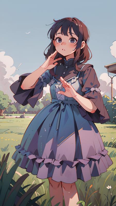 【去海边】Dress No.12 Grey Dress