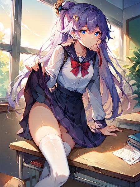 Honkai Impact 3rd-Fu Hua-Azure Empyrea | 崩坏三-符华-云墨丹心
