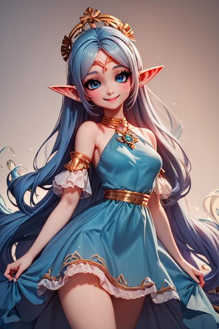Nayru (The Legend Of Zelda: Oracle of Seasons) [Pony & SD1.5]