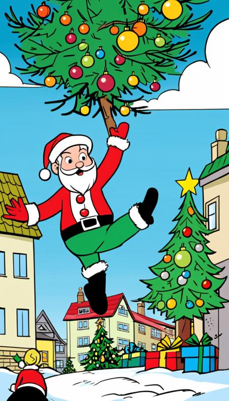 Xmas Tree Toss (Christmas Tree Throw) LoRA XL