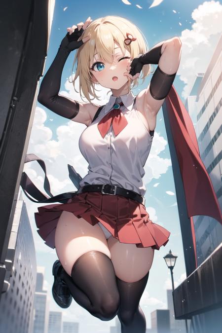 OpenPose: jumping, full body, from below, pantyshot版本v1.1 (ID: 149169)