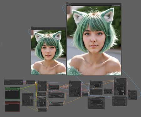 SDXL - Upscale | workflow | simplenized版本v1.0 (ID: 817615)
