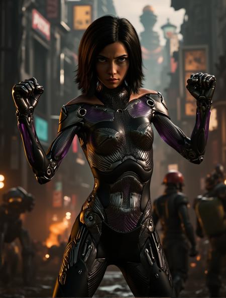 Alita: Battle Angel - Flux1.D & SDXL