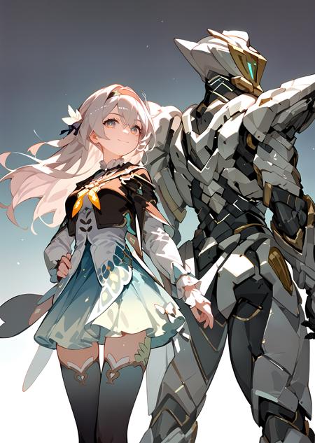[SD1.5 & PONY] Honkai Star Rail - Firefly & Sam | 流萤 & 萨姆版本[PONY] v2.0 (ID: 589565)