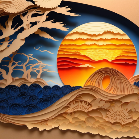 Papercut SDXL