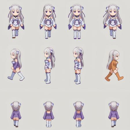 Sprite Sheet | Concept Prototype | PonyXL