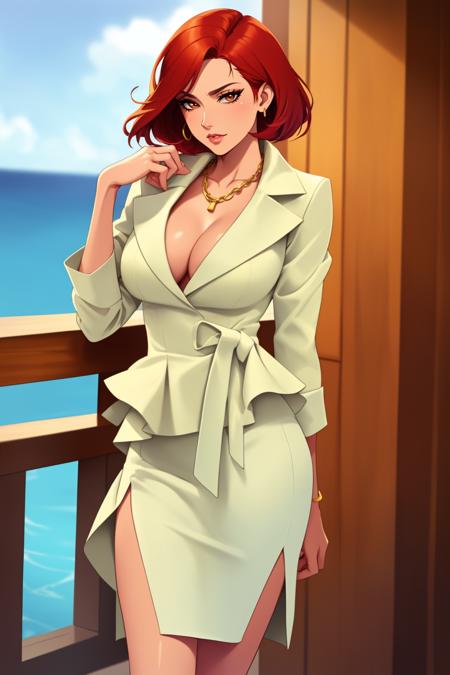 Chic Lapel Suit Dress | Power To The Peplum
