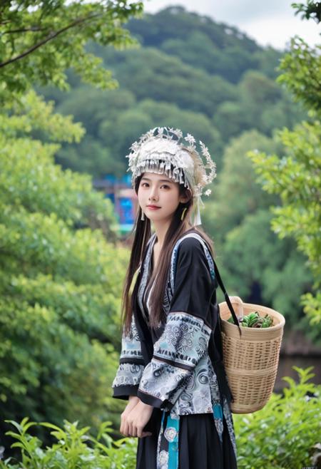 苗元素衣服SDXL|Hmong Elements costume