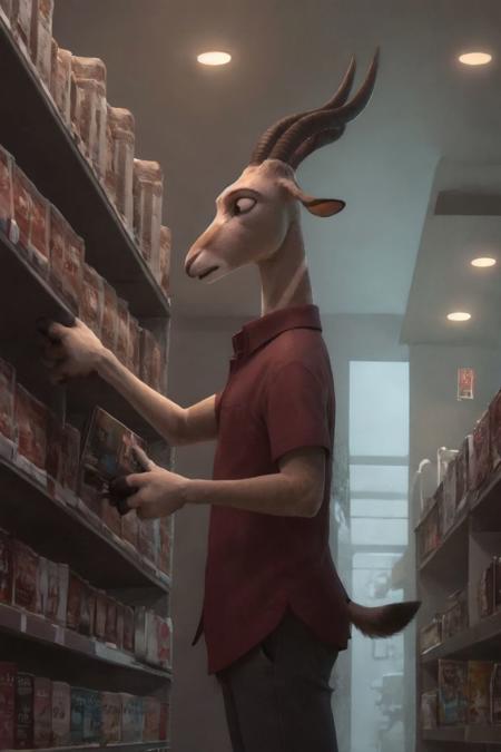 Bucky oryx-antlerson (Zootopia)